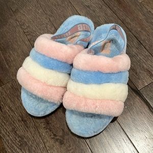 Ugg slippers with pastel colors